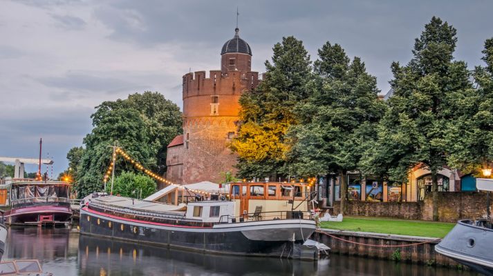 Zwolle ligt niet te ver van Gastenverblijf de Oude Smederij